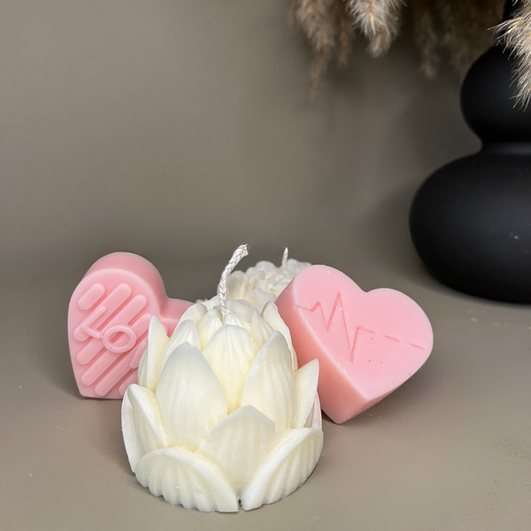 Lotus Flower Scented Soy Candle