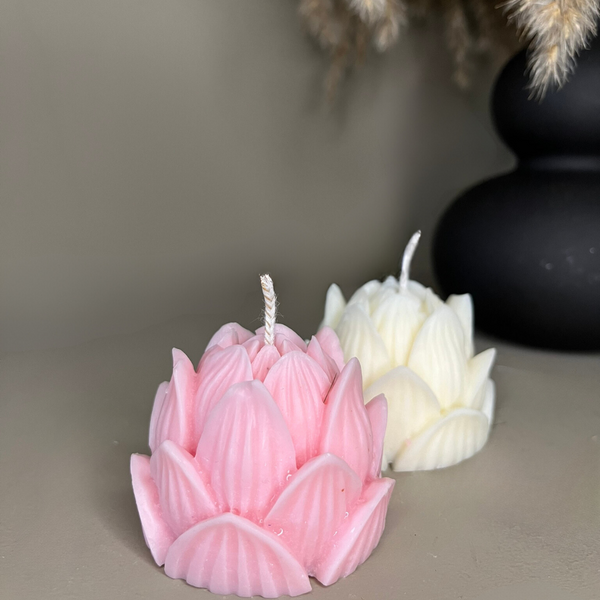 Lotus Flower Scented Soy Candle