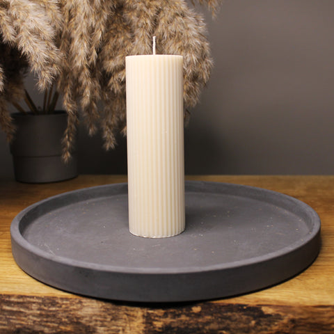 Large Pillar Scented Soy Candle 17cm