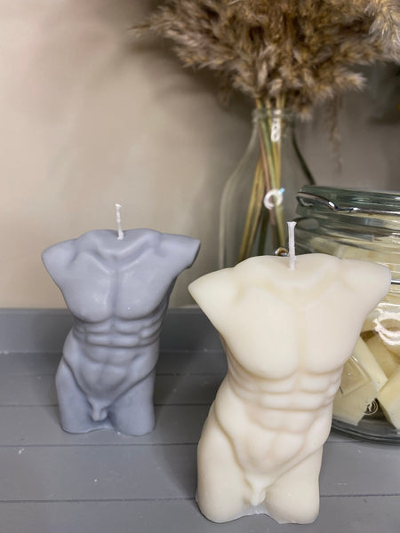 Christian Naked Male Scented Soy Candle 11cm