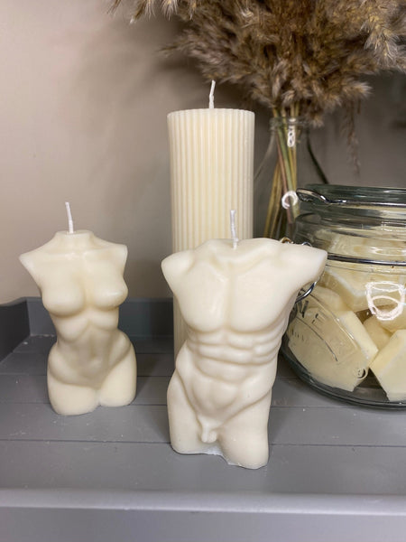 Christian Naked Male Scented Soy Candle 11cm