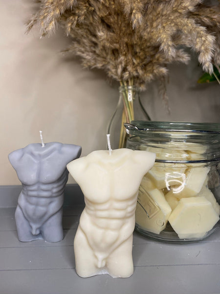 Christian Naked Male Scented Soy Candle 11cm